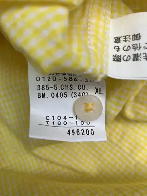 Calvin Klein Jeans/カルバンクラインジーンズ/シャツ/ブラウス/トップス/イエロー/XL