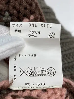 KEITA MARUYAMA/ニット/セーター/トップス/グレー/ONE SIZE