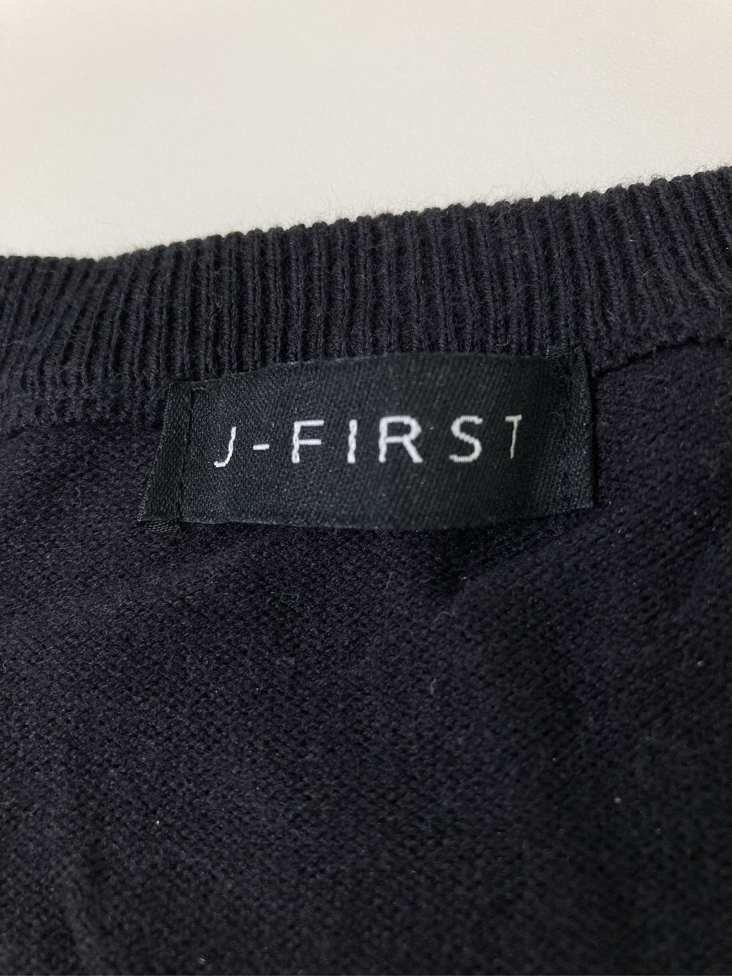 J-FIRST/ニット/セーター/トップス/ブラック/L
