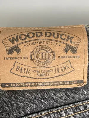WOOD DOCK/デニムパンツ/パンツ/ブラック/30