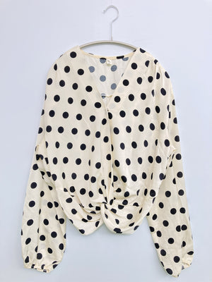 シャツ/ブラウス/トップス/ホワイト/L