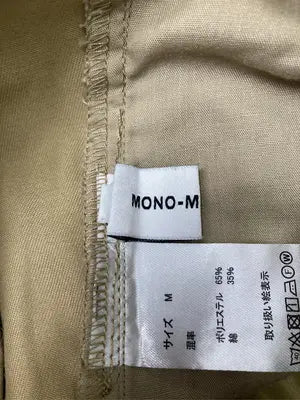 MONO-MART/モノマート/チノパンツ/パンツ/ベージュ/M