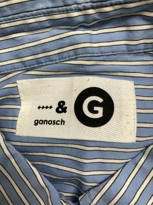 ++++&G/シャツワンピース/ワンピース/ドレス/スカイブルー