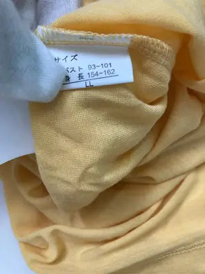 CLEO/Tシャツ/カットソー/トップス/イエロー/LL