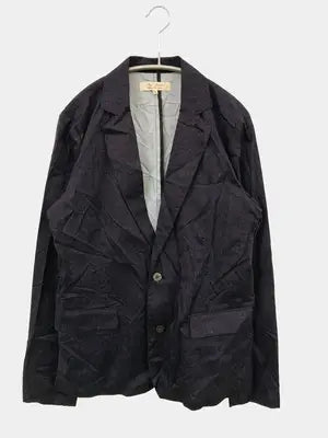 BROWN/テーラードジャケット/ジャケット/アウター/ブラック/M