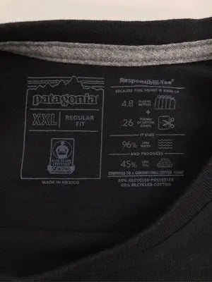 patagonia/パタゴニア/Tシャツ/カットソー/トップス/ブラック/XXL