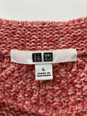 UNIQLO/ユニクロ/カーディガン/ボレロ/トップス/レッド/L