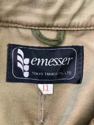 emesser/ステンカラーコート/ジャケット/アウター/ベージュ/11