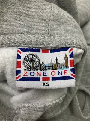 ZONE ONE/パーカー/トップス/グレー/XS