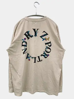 RYZ/Tシャツ/カットソー/トップス/ベージュ/L