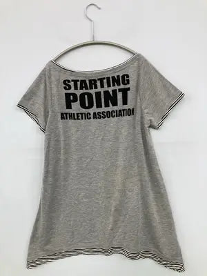 witty pitty/Tシャツ/カットソー/トップス/グレー/M