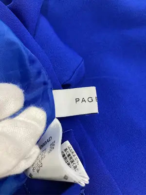 PAGEBOY/ページボーイ/スラックス/パンツ/ブルー/S