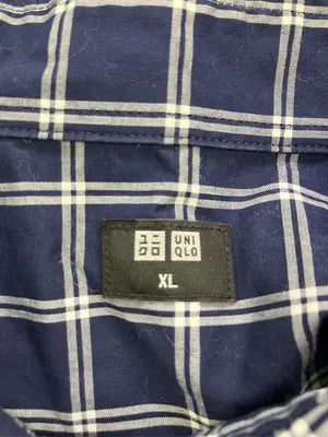 UNIQLO/ユニクロ/シャツ/ブラウス/トップス/ネイビー/XL