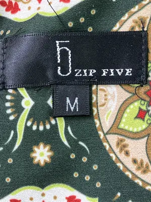 ZIP FIVE/ジップファイブ/シャツ/ブラウス/トップス/ブラウン/M