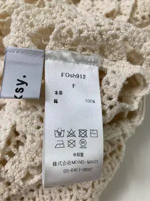 forksy./フォルクシー/Tシャツ/カットソー/トップス/アイボリー/F