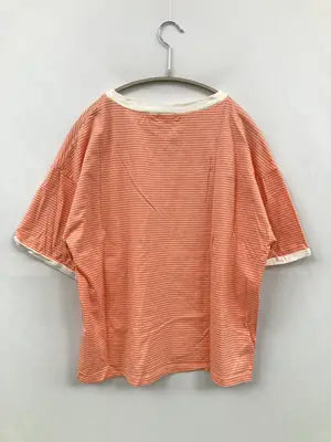 apres jour mignon/アプレジュールミニョン/Tシャツ/カットソー/トップス/オレンジ/LL
