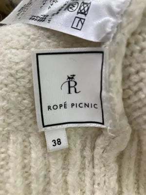 ROPE PICNIC/ロペピクニック/ニット/セーター/トップス/ホワイト/38