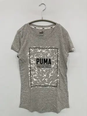 PUMA/プーマ/Tシャツ/カットソー/トップス/グレー/M