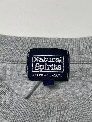 Natural Spirits/Tシャツ/カットソー/トップス/グレー/L
