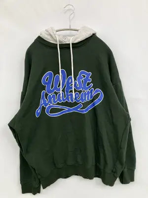 edakka/パーカー/トップス/グリーン/LARGE