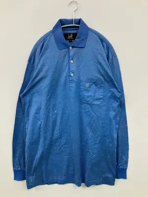 dunhill/ダンヒル/ポロシャツ/トップス/ブルー/M
