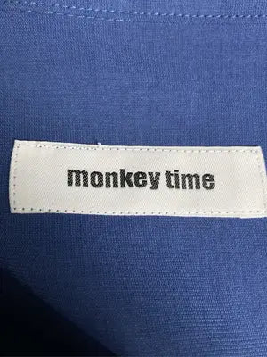 monkey time/モンキータイム/シャツ/ブラウス/トップス/ブルー/M