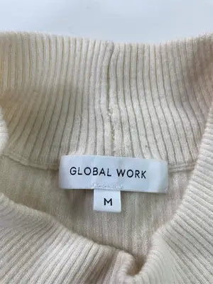 GLOBAL WORK/グローバルワーク/ニット/セーター/トップス/アイボリー/M