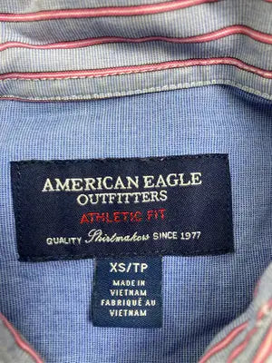 AMERICAN EAGLE/アメリカンイーグル/シャツ/ブラウス/トップス/ブルー/XS/TP