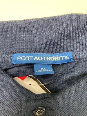PORT AUTHORITY/ポートオーソリティー/ポロシャツ/トップス/ネイビー/XL