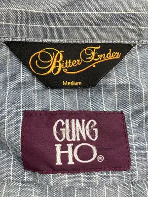 gungho/ビジネスシャツ/トップス/ネイビー/Medium