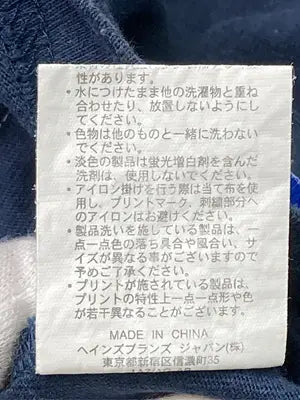 Tシャツ/カットソー/トップス/ネイビー/X-LARGE
