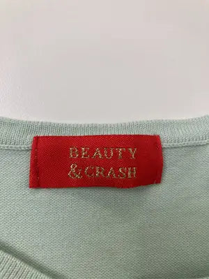 BEAUTY&CRASH/タンクトップ/トップス/ライトグリーン/M