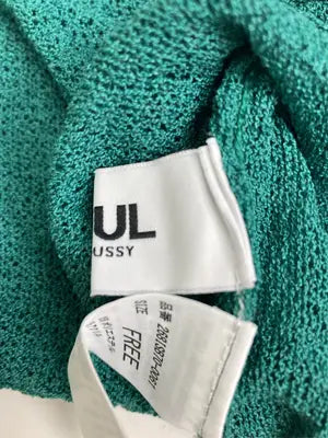 AZUL by MOUSSY/アズールバイマウジー/ニット/セーター/トップス/グリーン/FREE