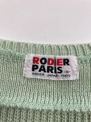 RODIER PARIS/ニット/セーター/トップス/ライトグリーン/M
