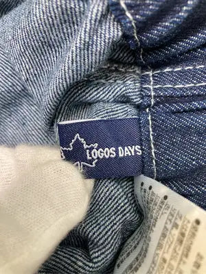LOGOS DAYS/ロゴスデイズ/デニムパンツ/パンツ/ネイビー/L