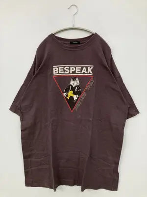 JEANASIS/ジーナシス/Tシャツ/カットソー/トップス/ブラウン/F