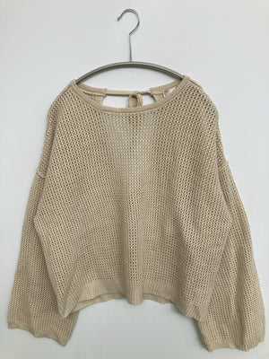 Linoluce/リノルーセ/ニット/セーター/トップス/アイボリー/M