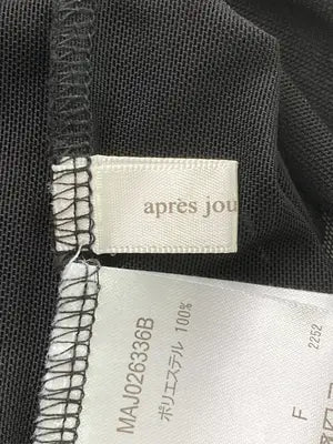 apres jour mignon/アプレジュールミニョン/Tシャツ/カットソー/トップス/ブラック/F