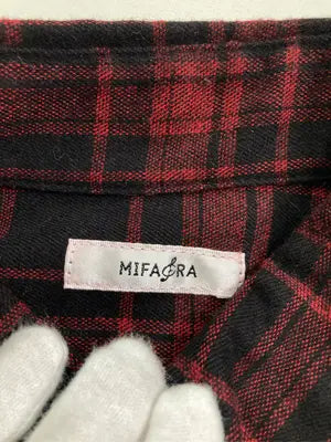 MIFARA/シャツ/ブラウス/トップス/レッド/L