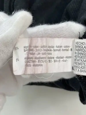 ZARA/ザラ/Tシャツ/カットソー/トップス/ブラック/USA S
