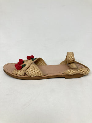 ZARA/ザラ/サンダル/シューズ/ベージュ/38