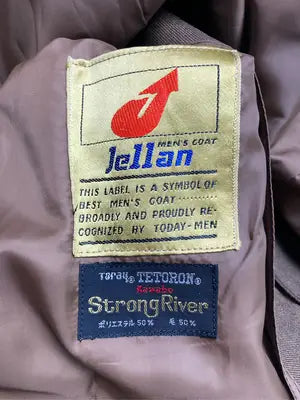 Jellan/ステンカラーコート/ジャケット/アウター/ブラウン