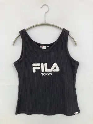FILA/フィラ/タンクトップ/トップス/ブラック/M