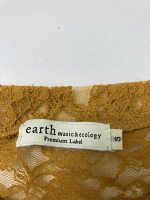 earth/アース/Tシャツ/カットソー/トップス/オレンジ/S