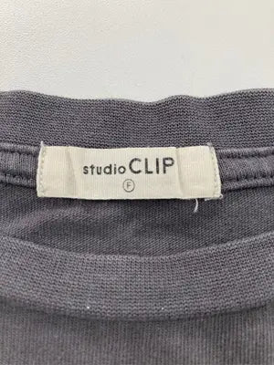 studio CLIP/スタディオクリップ/Tシャツ/カットソー/トップス/グレー/F