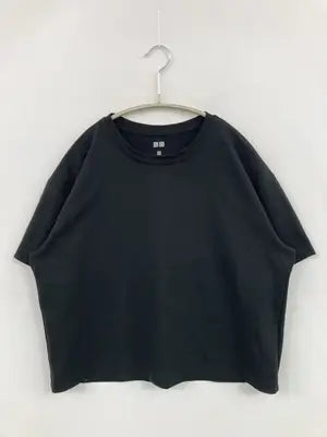 UNIQLO/ユニクロ/Tシャツ/カットソー/トップス/ブラック/M