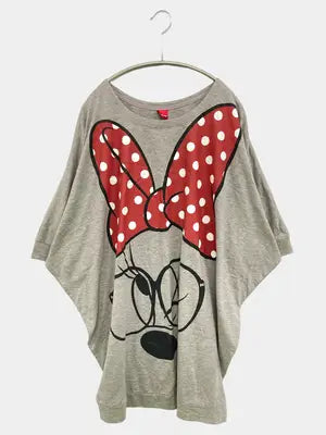 Disney/ディズニー/Tシャツ/カットソー/トップス/グレー/F