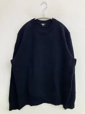 UNIQLO/ユニクロ/ニット/セーター/トップス/ネイビー/L