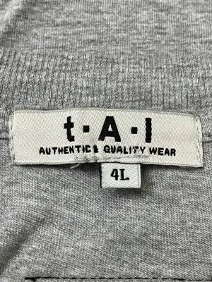 t・A・I/Tシャツ/カットソー/トップス/グレー/4L