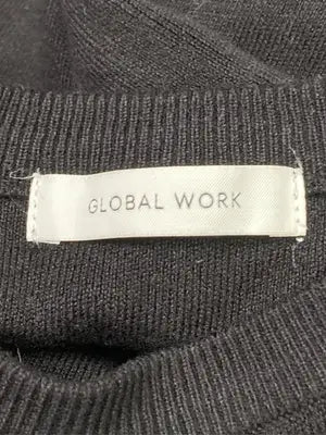 GLOBAL WORK/グローバルワーク/ニット/セーター/トップス/ブラック/REG